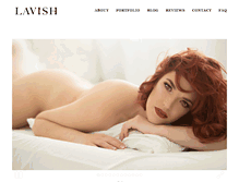 Tablet Screenshot of lavishboudoir.com